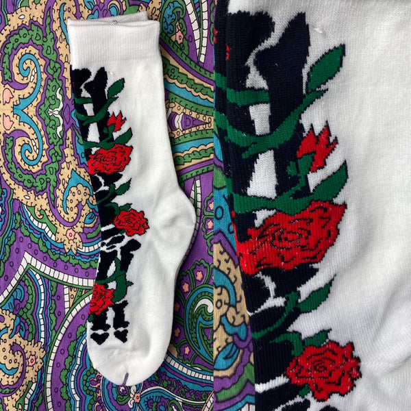 Grateful Dead 'Bones-N-Roses' Ladies Socks