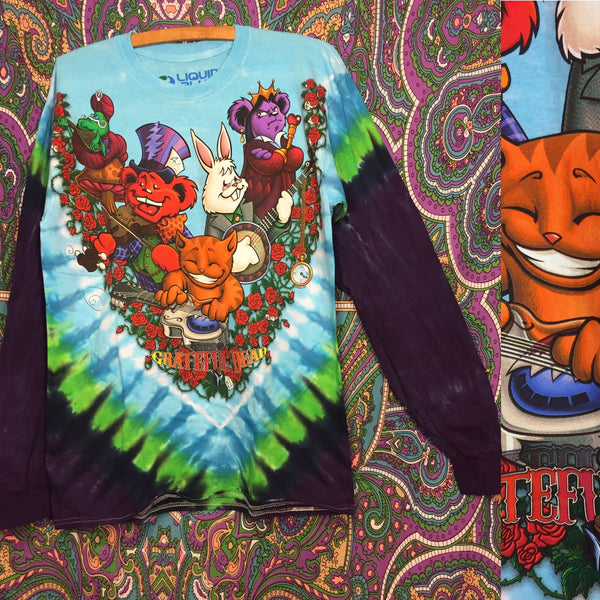 Grateful Dead 'Wonderland' Long Sleeve Tee