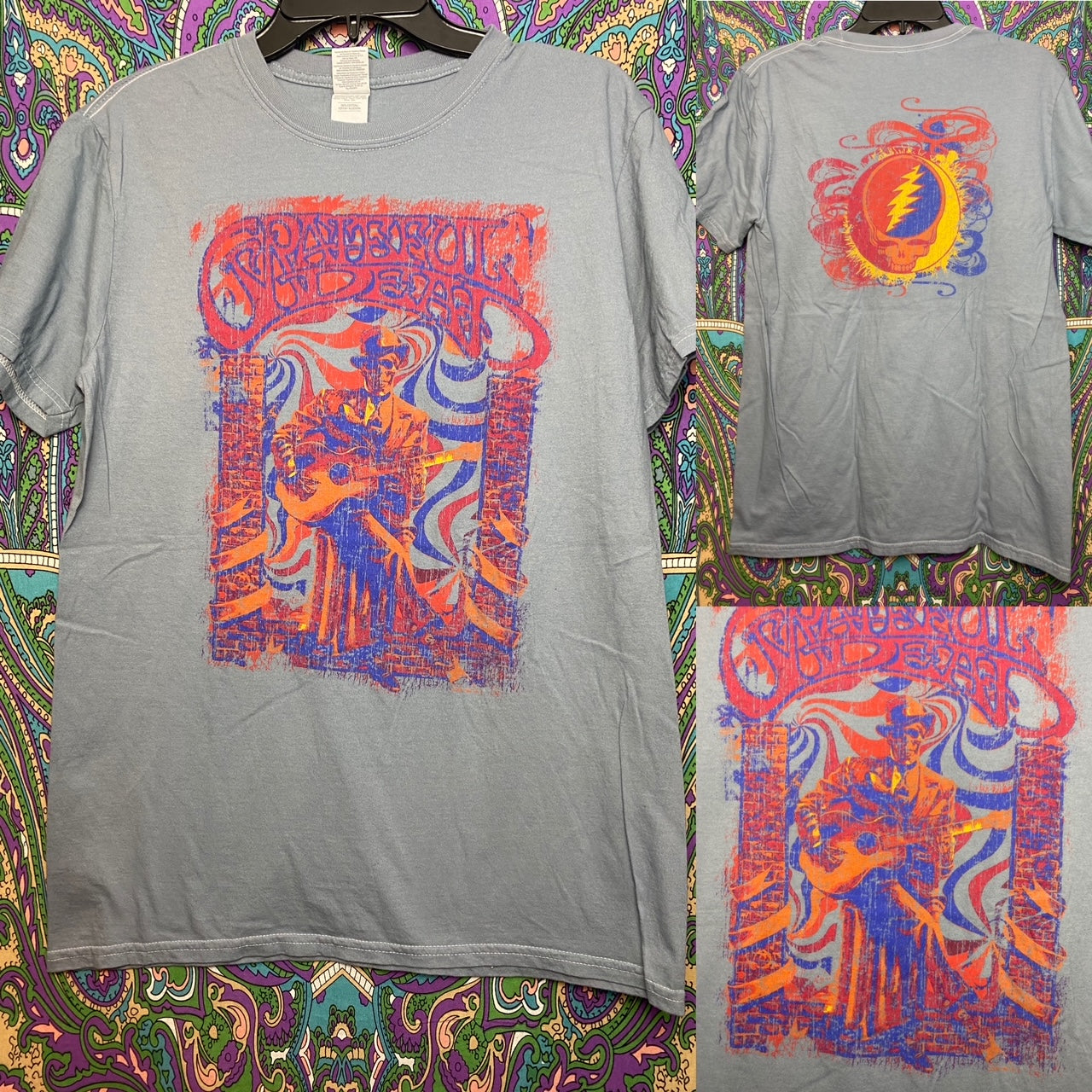 Grateful Dead 'Swirl Guitar' Tee