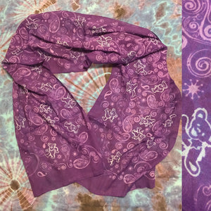 Grateful Dead Dancing Bear Scarf (2 Colors)