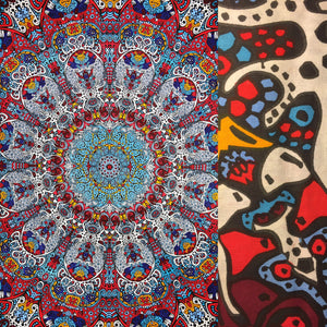 Glow Mandala Tapestry