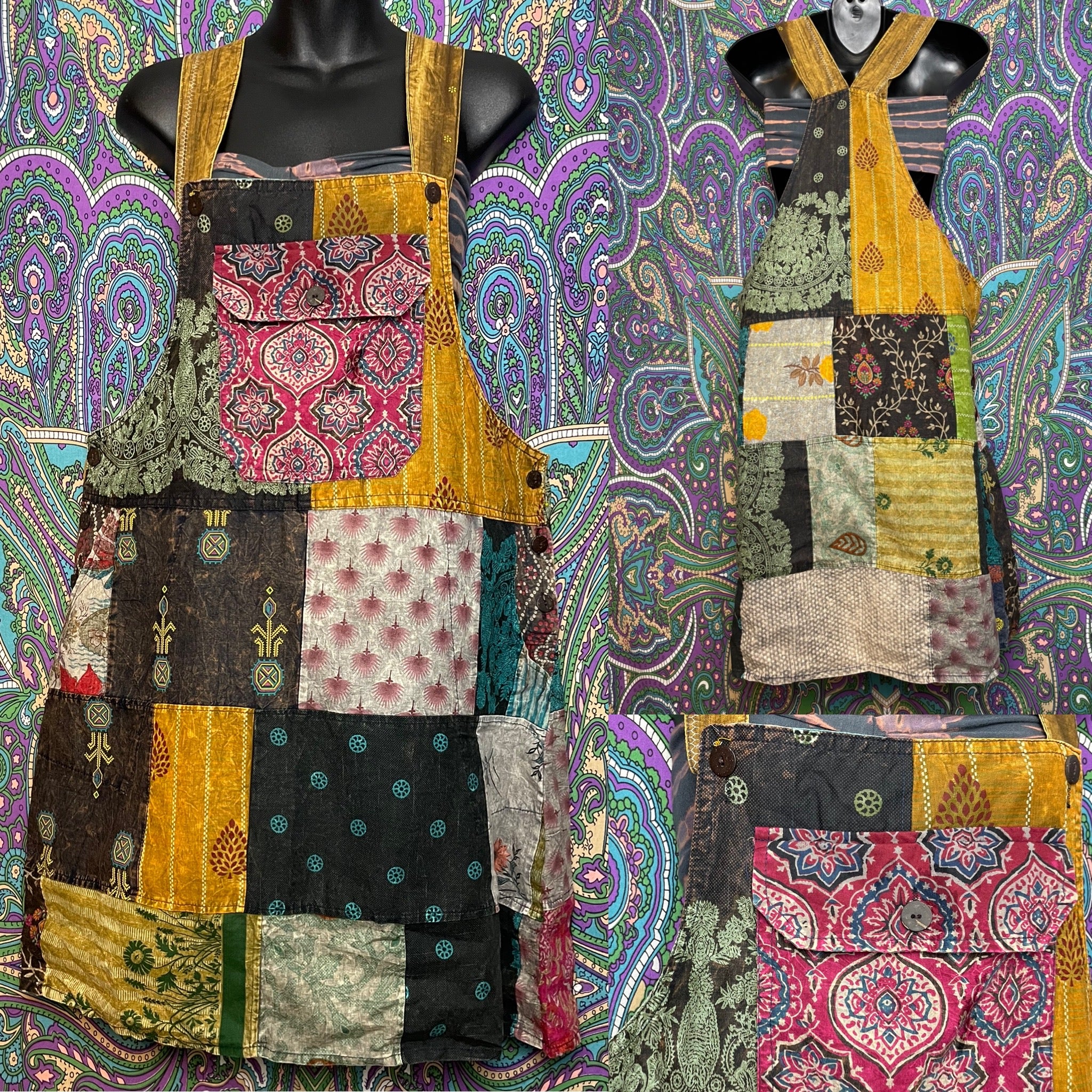 Patchwork Skirtalls - Multi