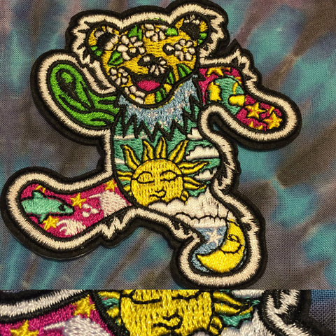 Dancing Bear Patch 3.5"