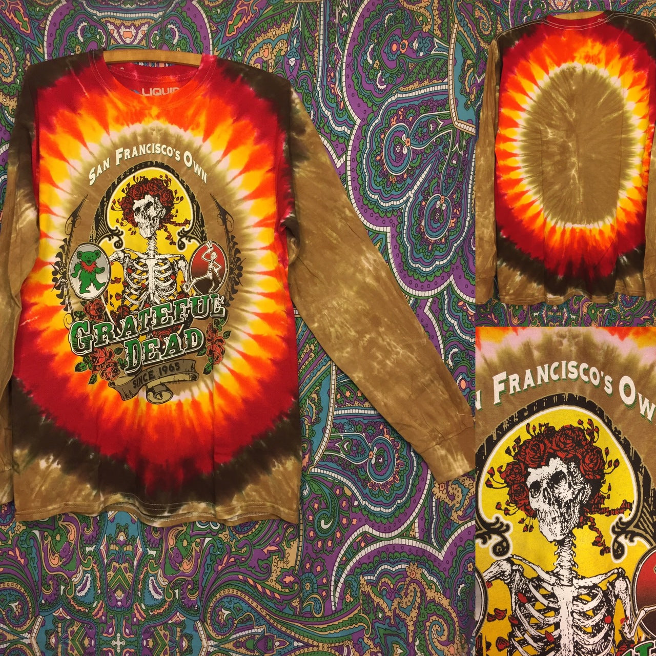 Grateful Dead 'Bertha San Francisco' Long Sleeve Tee