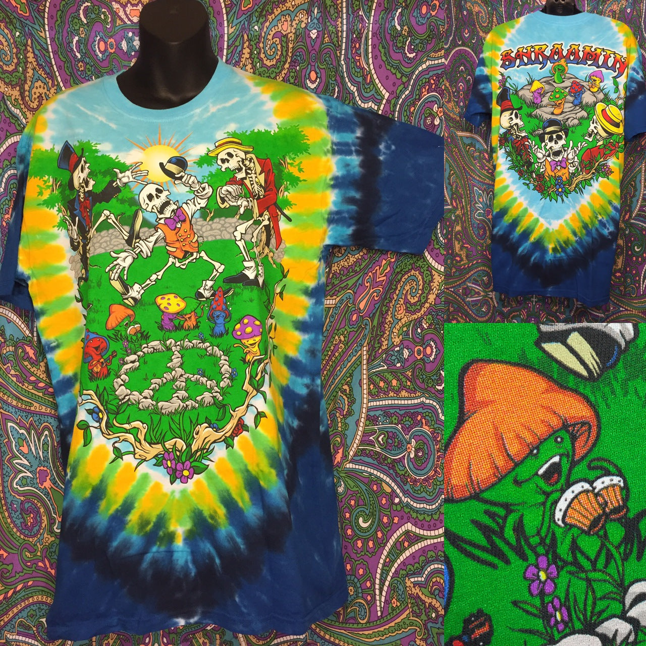 Tie Dye 'Shroom' Tee
