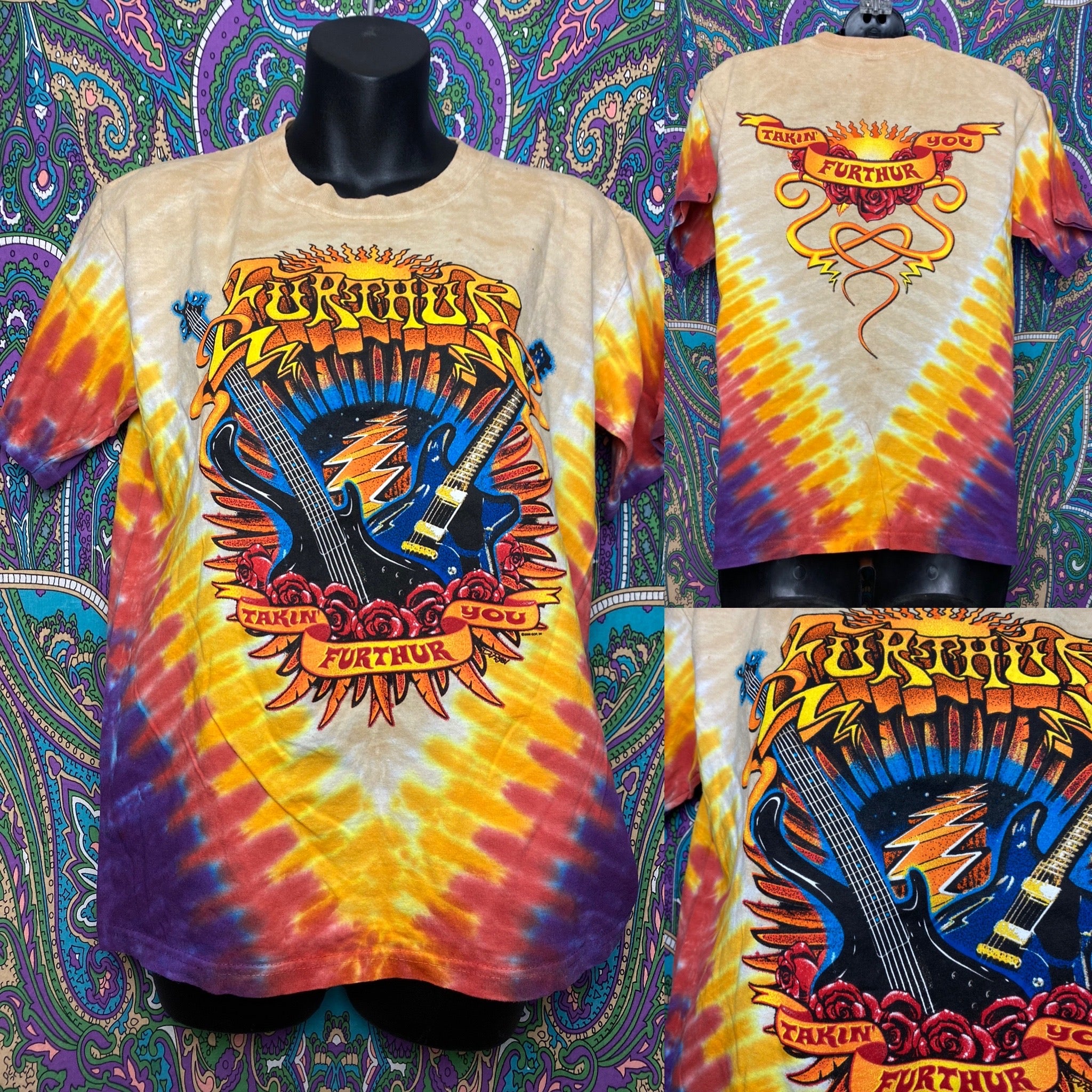 Furthur 'Takin you Furthur' Tie Dye Tee