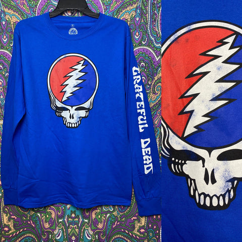 Grateful Dead Stealie Long Sleeve Tee