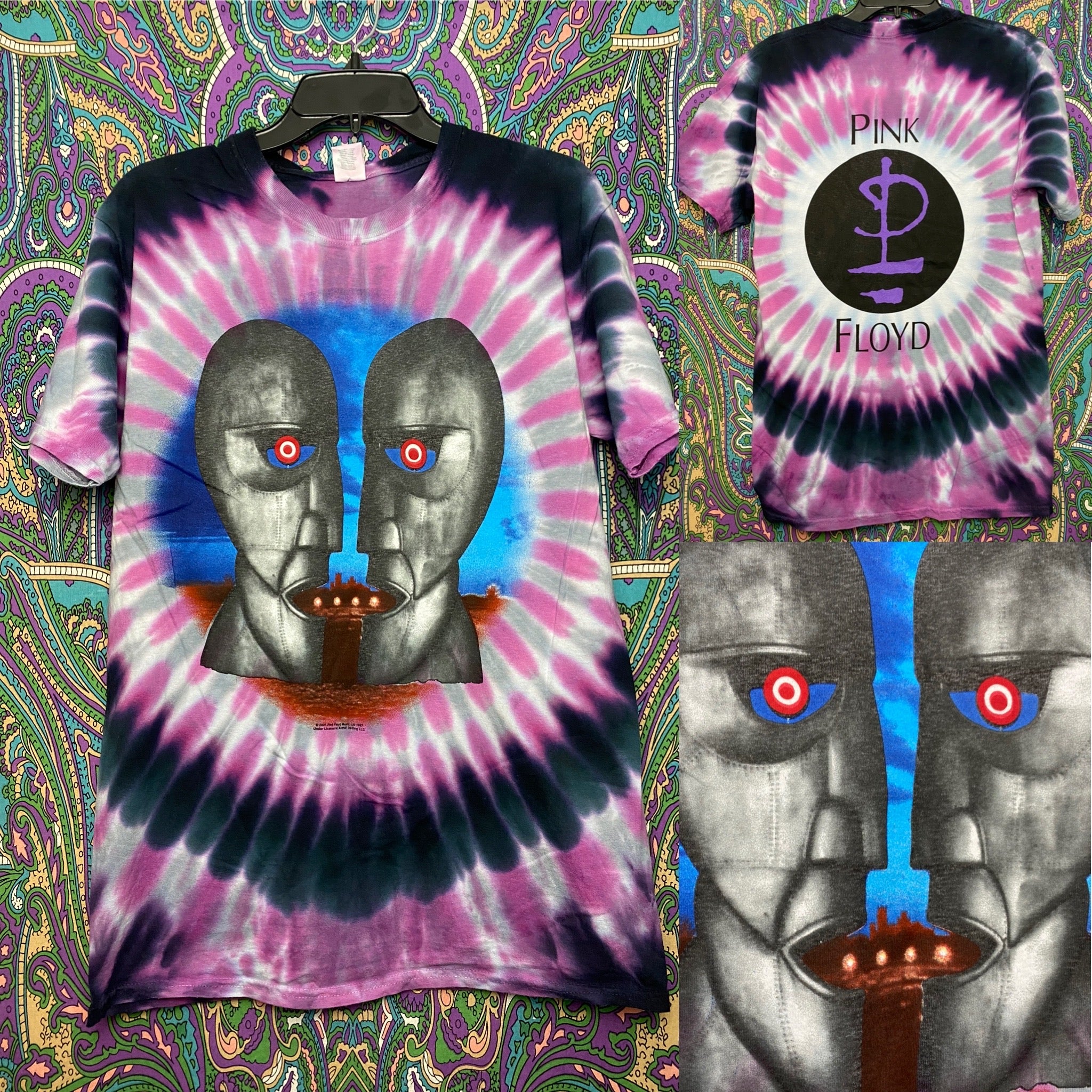 Pink Floyd 'Division Bell' Tie Dye Tee