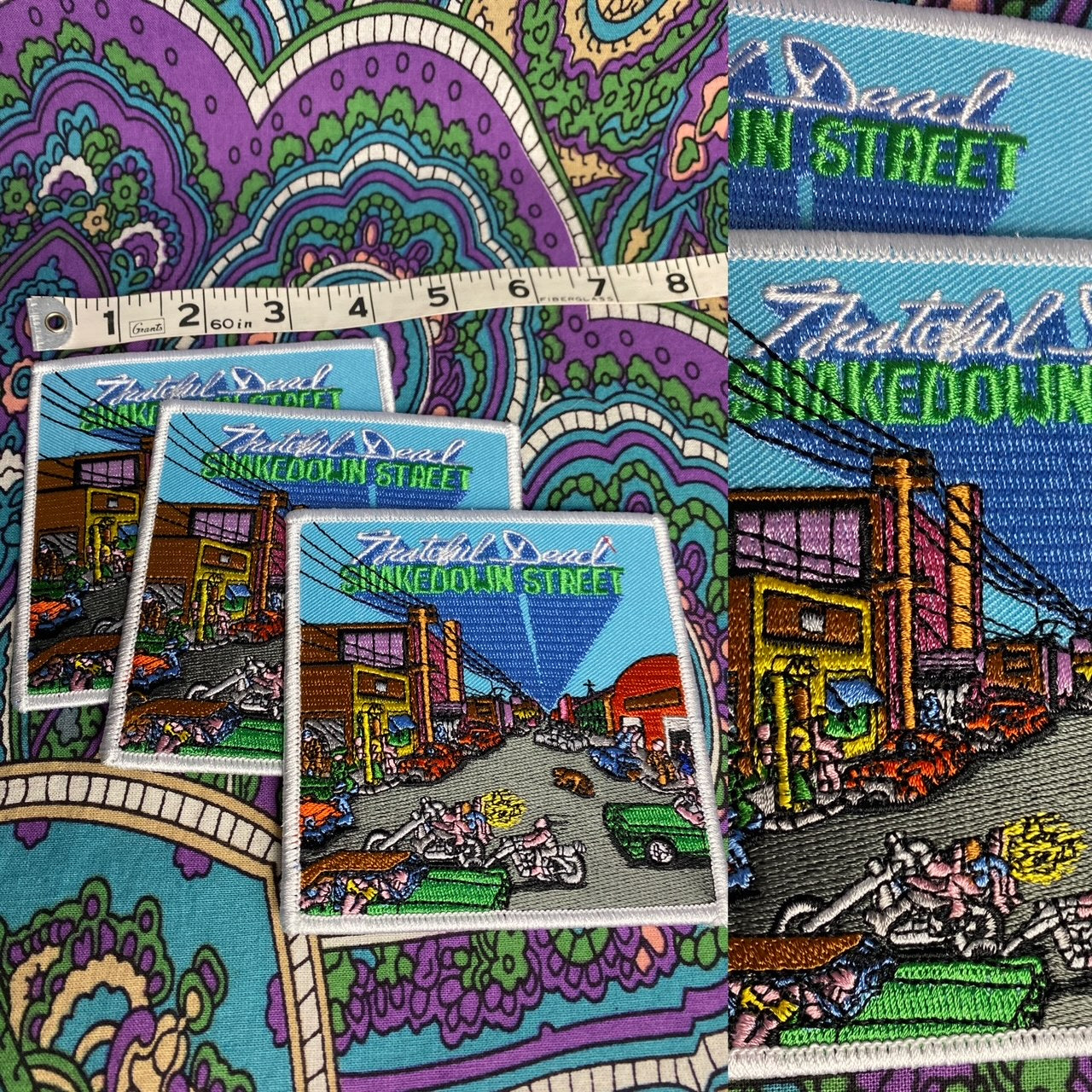 Grateful Dead Shakedown Street Patch 4"