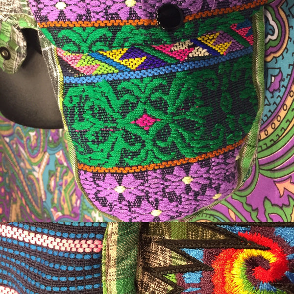 Grateful Dead patchy Woven Saddlebag - Medium (Design I)
