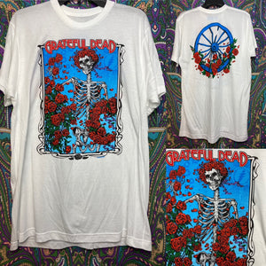 Grateful Dead 'Bertha Roses Wagon Wheel' Tee
