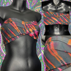 Tie dye Bandeau - Grey