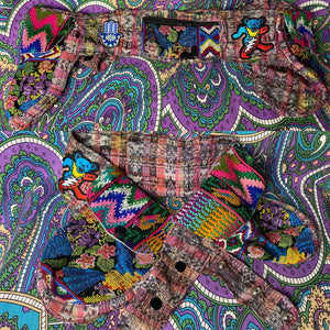 Grateful Dead patchy Woven Saddlebags (Style A)