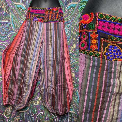 Colorful Balloon pants Pink