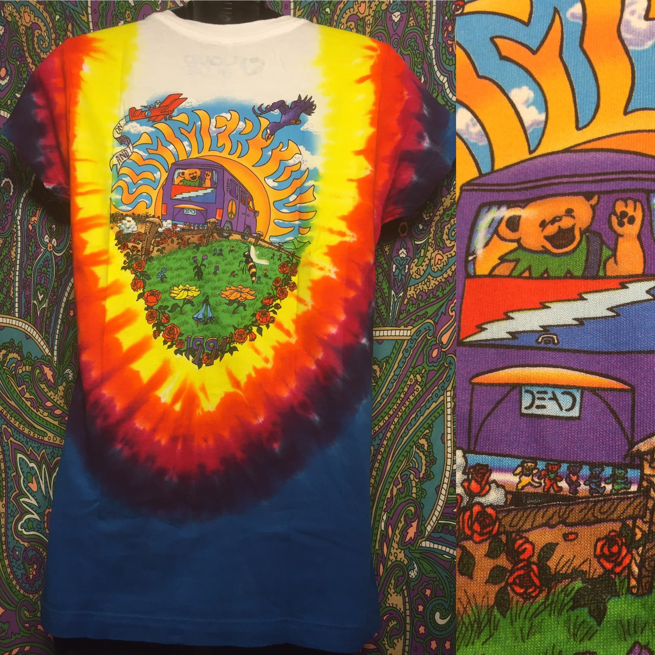 Grateful Dead Girly 'Summer Tour Bus' Tee