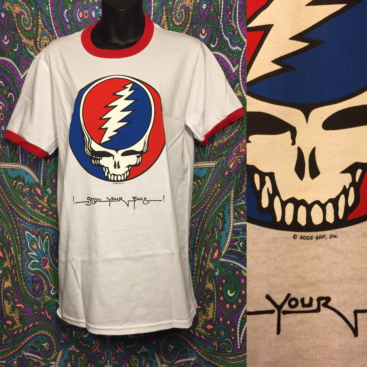 Grateful Dead 'Classic Steal your face' Tee