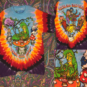 Alice in Wonderland Tie Dye Tee
