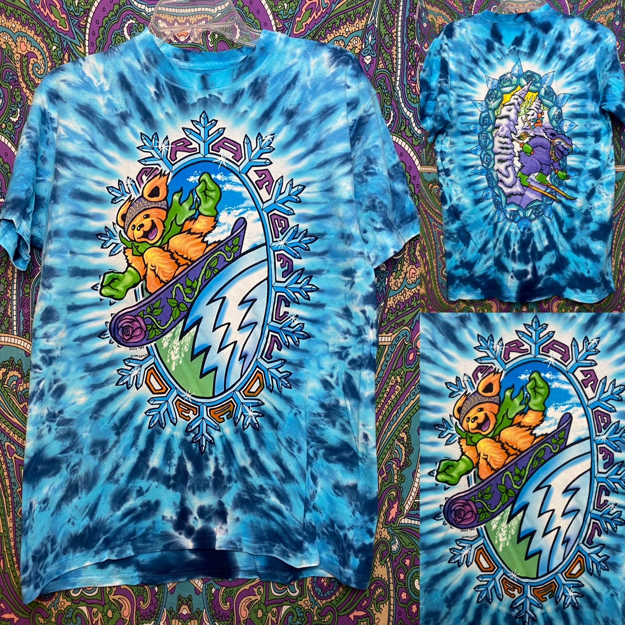 Grateful Dead 'Snowboard Bears' Tee