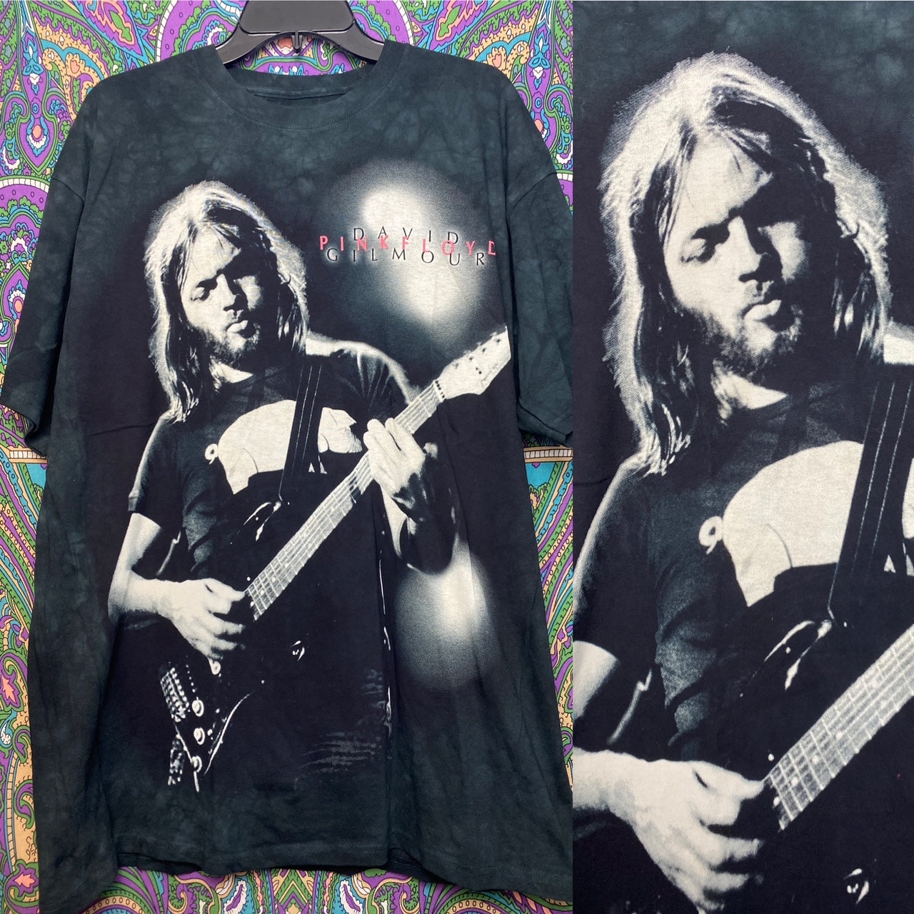 Pink Floyd 'David Gilmour' Tie Dye Tee