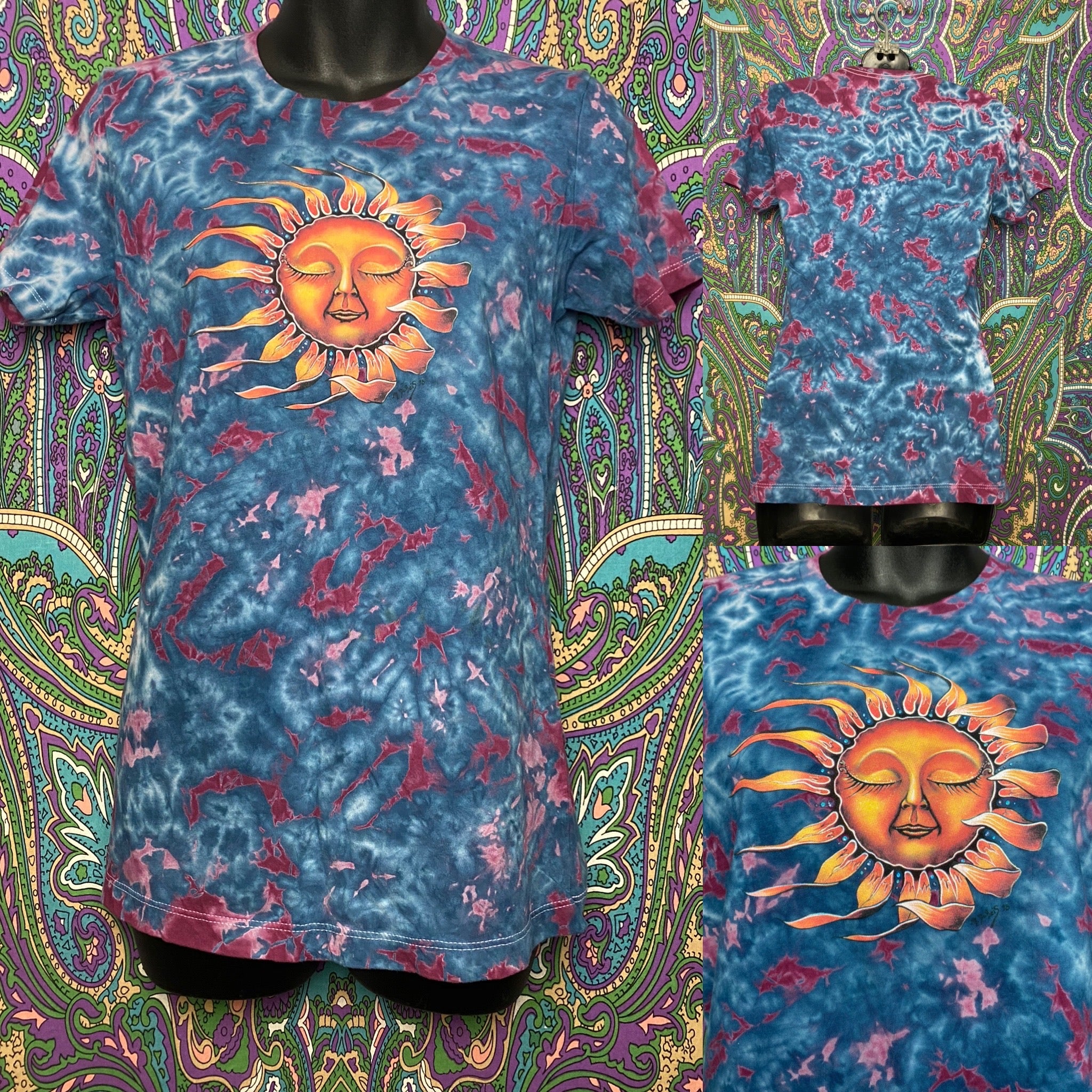 Ladies Tie Dye  'Sun' Tee