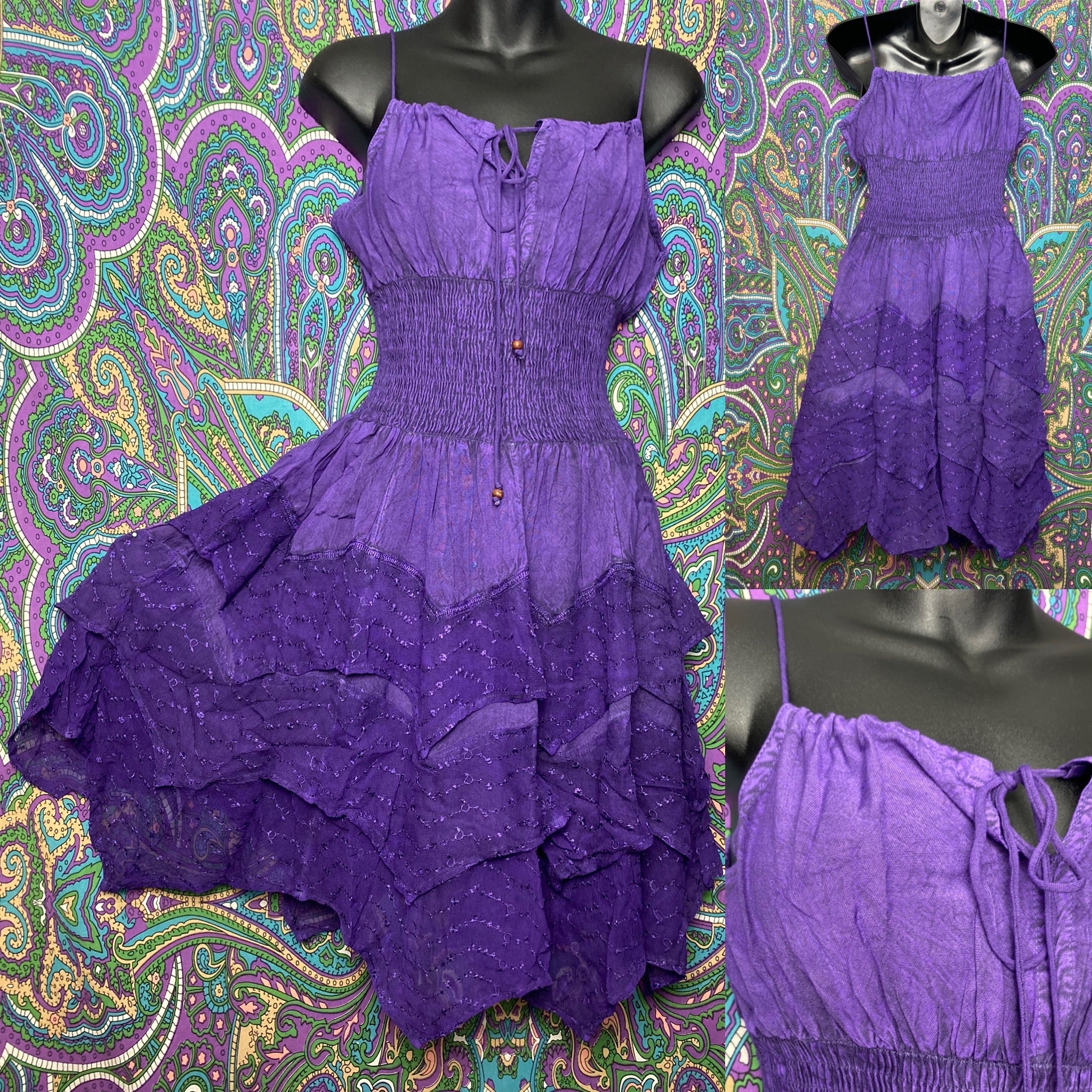 Pixie Sundress Purple