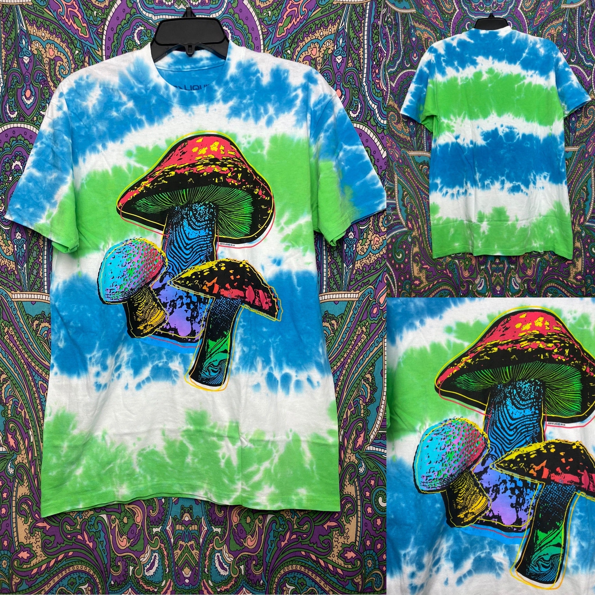 Tie dye Shrooms Tee